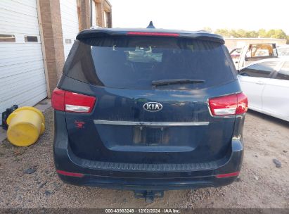 Lot #3053068597 2016 KIA SEDONA SX