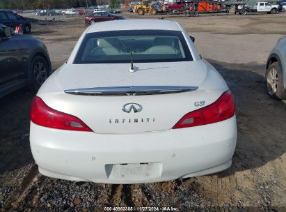 Lot #3034051825 2011 INFINITI G37