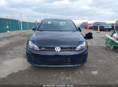 Lot #3037539126 2017 VOLKSWAGEN GOLF GTI SPORT 4-DOOR