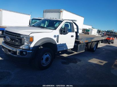 Lot #3037529116 2021 FORD F-600 CHASSIS XL