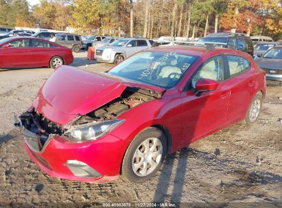 Lot #3049469390 2015 MAZDA MAZDA3 I SPORT