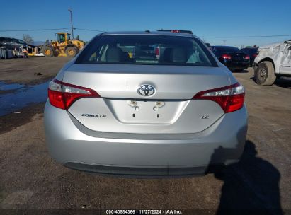 Lot #3035093422 2014 TOYOTA COROLLA L/LE/LE PLS/PRM/S/S PLS