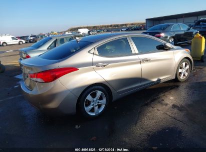 Lot #3035093409 2013 HYUNDAI ELANTRA GLS