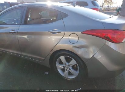 Lot #3035093409 2013 HYUNDAI ELANTRA GLS