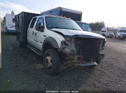 Lot #3050073904 2007 FORD F-450 CHASSIS LARIAT/XL/XLT