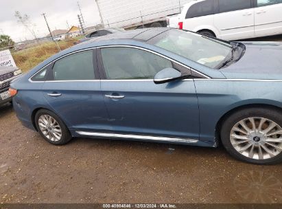 Lot #3053061774 2015 HYUNDAI SONATA LIMITED