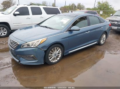 Lot #3053061774 2015 HYUNDAI SONATA LIMITED