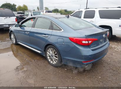 Lot #3053061774 2015 HYUNDAI SONATA LIMITED