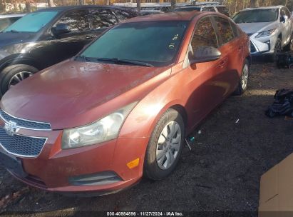 Lot #3034052235 2013 CHEVROLET CRUZE LS AUTO