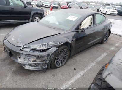 Lot #3035093362 2024 TESLA MODEL 3 LONG RANGE DUAL MOTOR ALL-WHEEL DRIVE