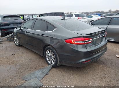 Lot #3053061768 2017 FORD FUSION SE