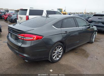 Lot #3053061768 2017 FORD FUSION SE