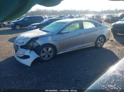 Lot #3037524773 2011 HYUNDAI SONATA HYBRID