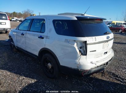 Lot #3034052198 2015 FORD UTILITY POLICE INTERCEPTOR