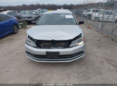 Lot #3042567228 2015 VOLKSWAGEN JETTA 1.8T SE