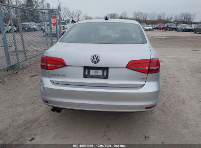 Lot #3042567228 2015 VOLKSWAGEN JETTA 1.8T SE