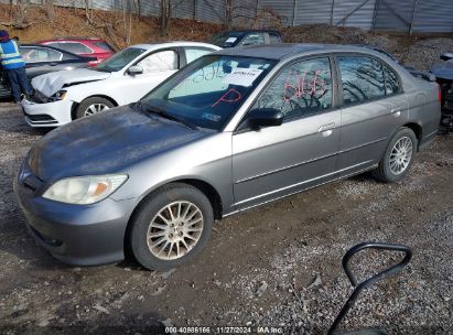 Lot #3052073526 2005 HONDA CIVIC LX