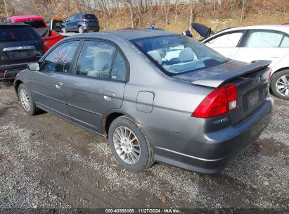 Lot #3052073526 2005 HONDA CIVIC LX