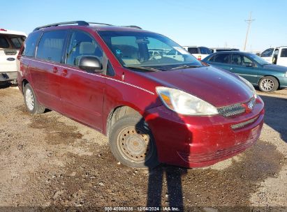 Lot #3053061767 2005 TOYOTA SIENNA CE