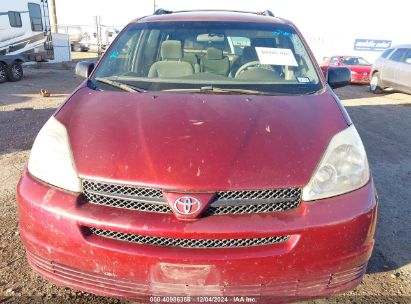 Lot #3053061767 2005 TOYOTA SIENNA CE