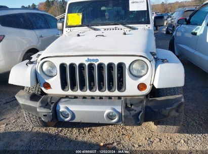 Lot #3051082289 2012 JEEP WRANGLER UNLIMITED SAHARA