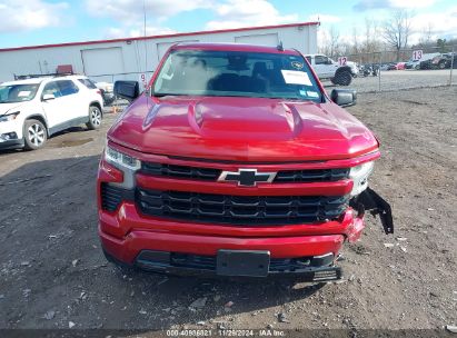 Lot #3037539034 2023 CHEVROLET SILVERADO 1500 4WD  SHORT BED RST