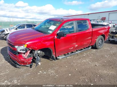 Lot #3037539034 2023 CHEVROLET SILVERADO 1500 4WD  SHORT BED RST