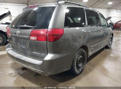 Lot #3034052149 2005 TOYOTA SIENNA LE