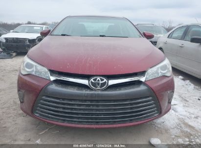 Lot #3052073505 2016 TOYOTA CAMRY XLE