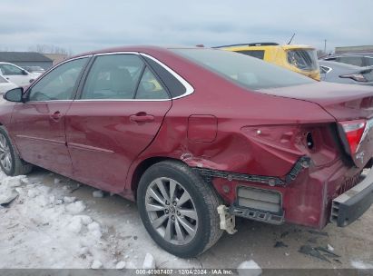 Lot #3052073505 2016 TOYOTA CAMRY XLE