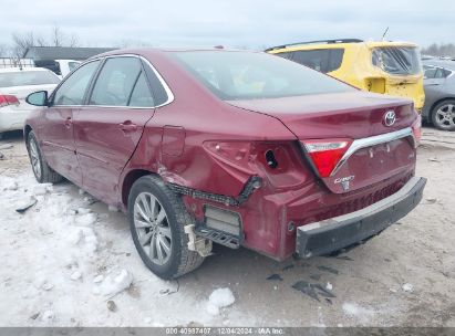 Lot #3052073505 2016 TOYOTA CAMRY XLE