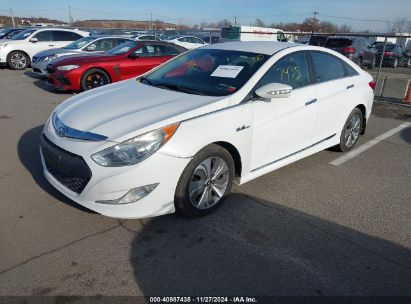 Lot #3037524741 2013 HYUNDAI SONATA HYBRID LIMITED