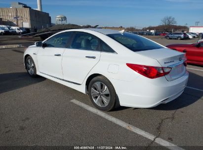 Lot #3037524741 2013 HYUNDAI SONATA HYBRID LIMITED