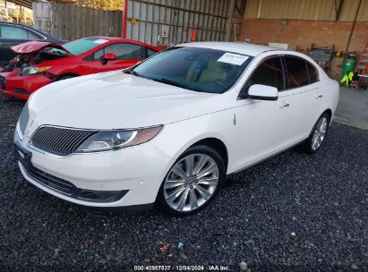 Lot #3051076387 2015 LINCOLN MKS ECOBOOST