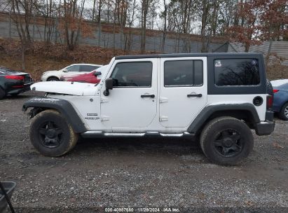 Lot #3052073503 2014 JEEP WRANGLER UNLIMITED SPORT