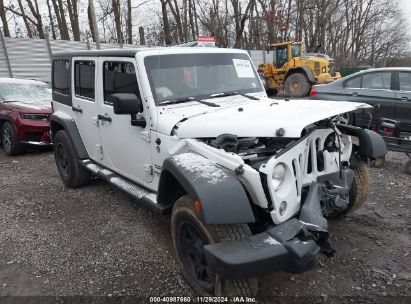 Lot #3052073503 2014 JEEP WRANGLER UNLIMITED SPORT