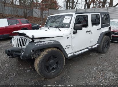 Lot #3052073503 2014 JEEP WRANGLER UNLIMITED SPORT