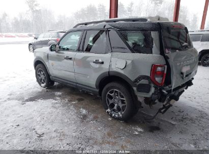 Lot #3056067720 2022 FORD BRONCO SPORT BADLANDS