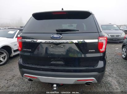 Lot #3035093340 2017 FORD EXPLORER LIMITED