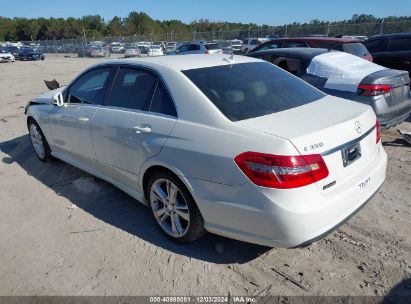 Lot #3051076383 2012 MERCEDES-BENZ E 350