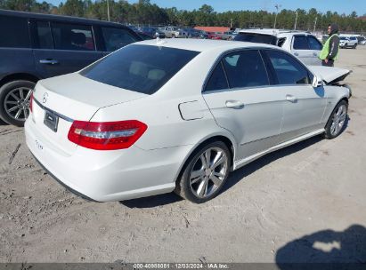 Lot #3051076383 2012 MERCEDES-BENZ E 350