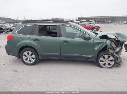 Lot #3042566862 2011 SUBARU OUTBACK 2.5I PREMIUM