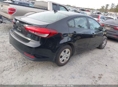 Lot #3052073291 2017 KIA FORTE LX