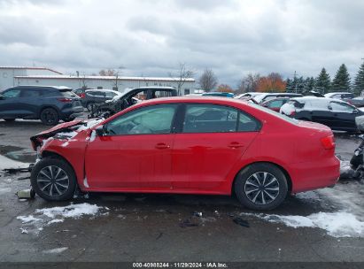 Lot #3034051682 2015 VOLKSWAGEN JETTA 2.0L S