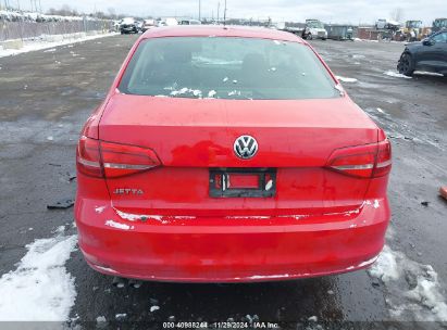 Lot #3034051682 2015 VOLKSWAGEN JETTA 2.0L S