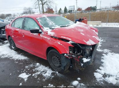 Lot #3034051682 2015 VOLKSWAGEN JETTA 2.0L S