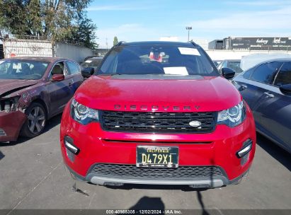 Lot #3056475285 2019 LAND ROVER DISCOVERY SPORT HSE/LANDMARK EDITION