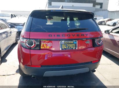 Lot #3056475285 2019 LAND ROVER DISCOVERY SPORT HSE/LANDMARK EDITION