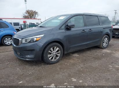 Lot #3046377517 2015 KIA SEDONA LX