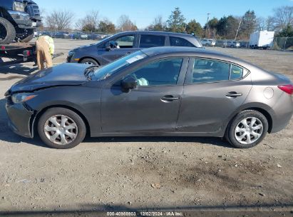 Lot #3042566841 2015 MAZDA MAZDA3 I SPORT